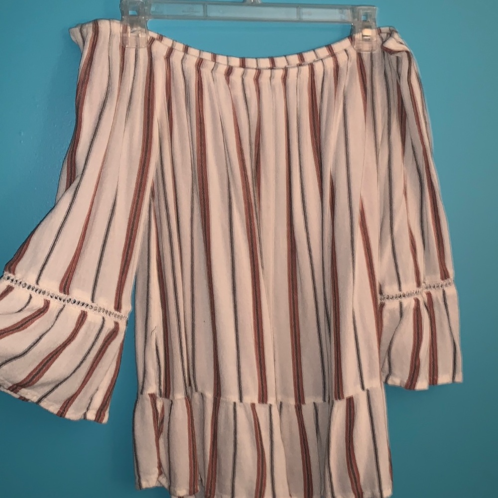 Off the shoulder blouse!